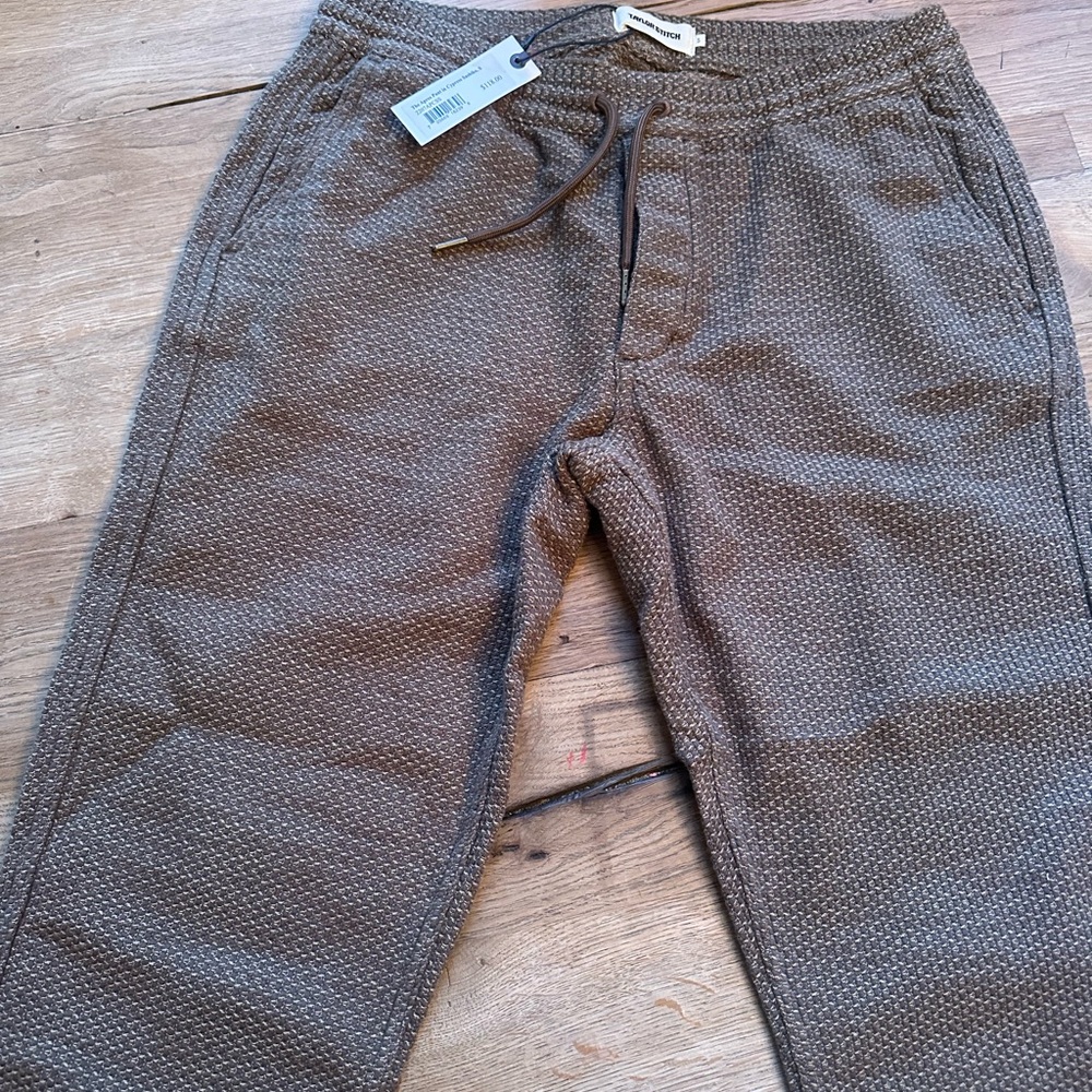 Taylor Stitch Brown Joggers Relaxed Fit